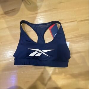 Reebok Dark Blue Athletic Bra nwt WMNS sz small